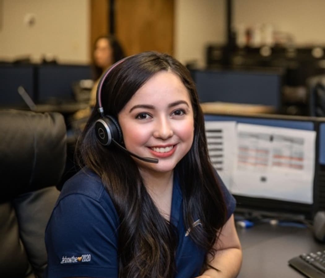 Telephone worker