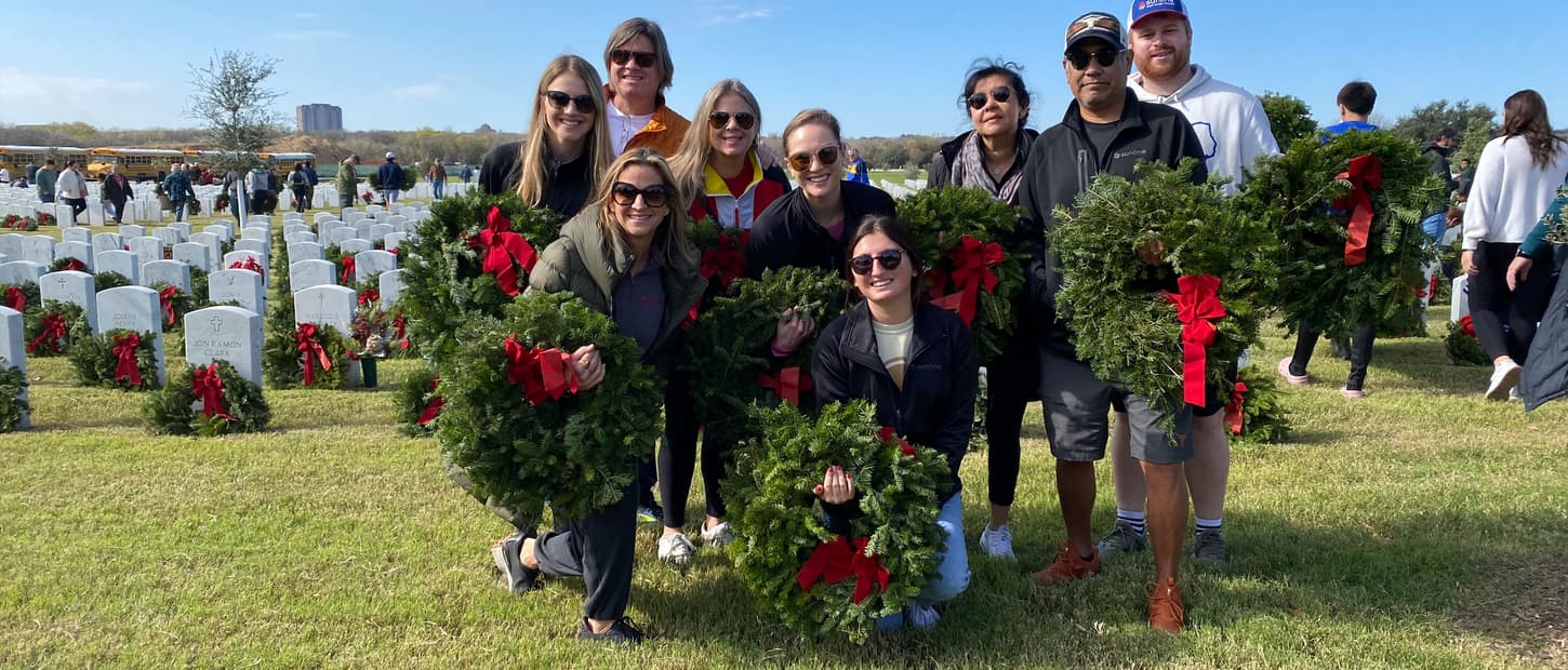 Wreaths across america
